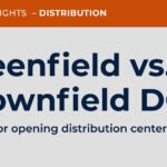 Greenfield vs. Brownfield warehouse construction site comparison in Latin America