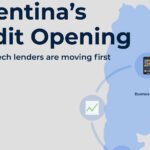 Fintech revolution Argentina digital lending app on a smartphone