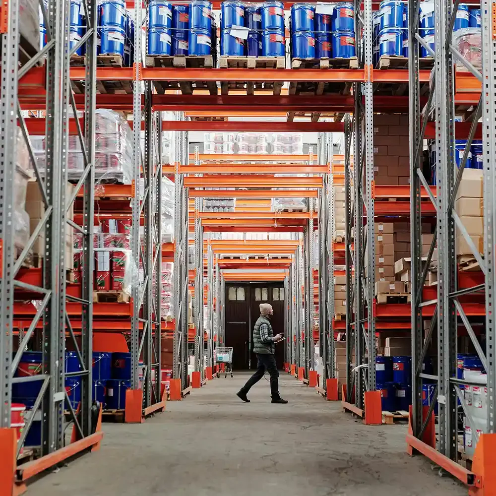 Logistics and supply chain network visualization for business operations consulting